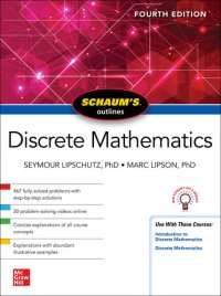 cover of the book Schaum's Outline of Discrete Mathematics, Fourth Edition (Schaum's Outlines)