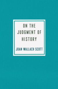 cover of the book On the Judgment of History