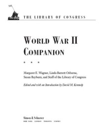 cover of the book The Library of Congress World War II Companion