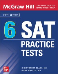 cover of the book McGraw Hill 6 SAT Practice Tests, Fifth Edition