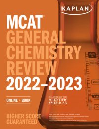 cover of the book MCAT General Chemistry Review 2022-2023: Online + Book