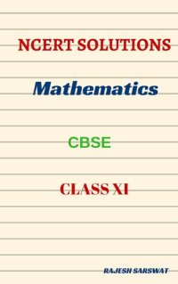 cover of the book NCERT Solutions Class XI Mathematics