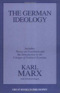 cover of the book The German Ideology, including Theses on Feuerbach 