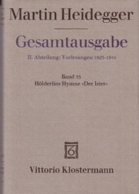 cover of the book Hölderlins Hymne "Der Ister" (Sommersemester 1942)