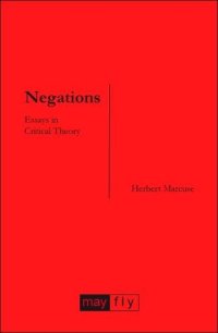 cover of the book Negations: Essays in Critical Theory