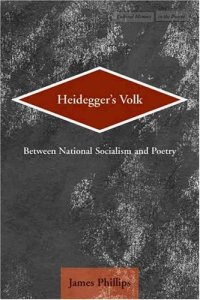 cover of the book Heidegger's Volk: Between National Socialism and Poetry 