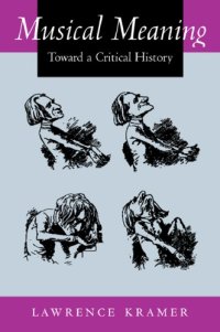 cover of the book Musical Meaning: Toward a Critical History