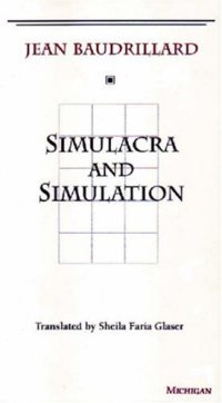 cover of the book Simulacra and Simulation 