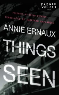 cover of the book Things Seen (French Voices)