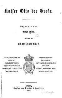 cover of the book Kaiser Otto der Große