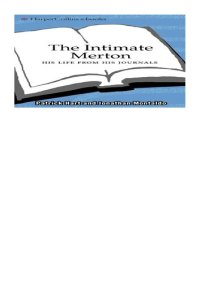 cover of the book The Intimate Merton: His Life from His Journals