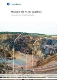 cover of the book Mining in the Nordic Countries : A comparative review of legislation and taxation