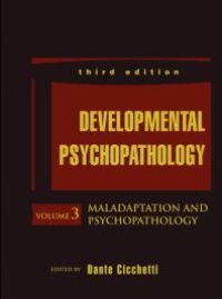 cover of the book Developmental Psychopathology, Maladaptation and Psychopathology : Maladaptation and Psychopathology