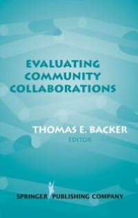 cover of the book Evaluating Community Collaborations