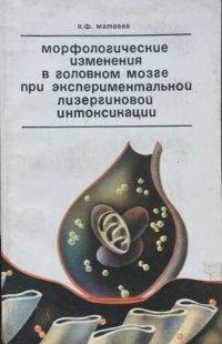 cover of the book Морфологические изменения в головном мозге при экспериментальной лизергиновой интоксикации