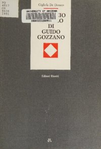 cover of the book Lo spazio poetico di Guido Gozzano