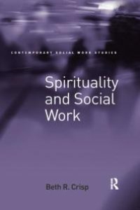 cover of the book Spirituality and Social Work