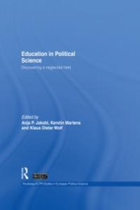 cover of the book Education in Political Science : Discovering a Neglected Field