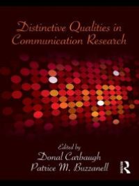 cover of the book Distinctive Qualities in Communication Research