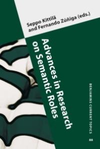 cover of the book Advances in Research on Semantic Roles