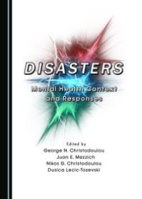 cover of the book Disasters : Mental Health Context and Responses