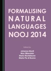 cover of the book Formalising Natural Languages with Nooj 2014