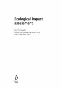 cover of the book Ecological Impact Assessment