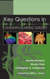 cover of the book Key Questions in Congenital Cardiac Surgery