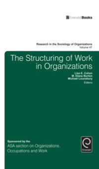 cover of the book The Structuring of Work in Organizations