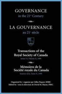 cover of the book Governance in the 21st Century / Gouvernance Au 21e Siècle