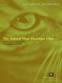 cover of the book The Animal That Therefore I Am