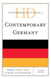 cover of the book Historical Dictionary of Contemporary Germany