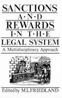 cover of the book Sanctions and Rewards in the Legal System : A Multidisciplinary Approach