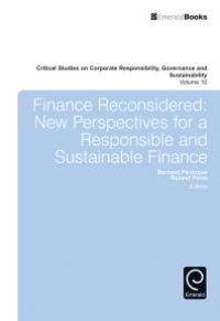 cover of the book Finance Reconsidered : New Perspectives for a Responsible and Sustainable Finance