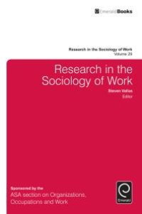 cover of the book Research in the Sociology of Work