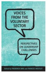 cover of the book Voices from the Voluntary Sector : Perspectives on Leadership Challenges