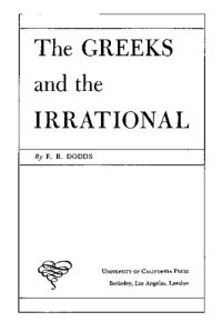 cover of the book The Greeks and the Irrational