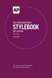 cover of the book Associated Press Stylebook, 56th Edition