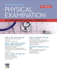 cover of the book Seidel's Guide to Physical Examination: An Interprofessional Approach (Mosby's Guide to Physical Examination)