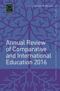 cover of the book Annual Review of Comparative and International Education 2016