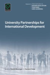 cover of the book University Partnerships for International Development