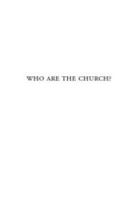 cover of the book Who Are the Church? : Who Are the Church?