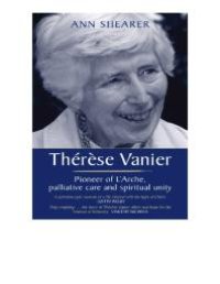 cover of the book Thérèse Vanier : Pioneer of L'Arche, palliative care and spiritual unity