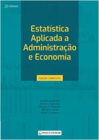 cover of the book Estatística Aplicada a Administração e Economia