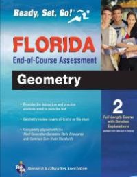 cover of the book Florida Geometry End-of-Course Assessment Book + Online