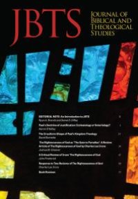 cover of the book Journal of Biblical and Theological Studies