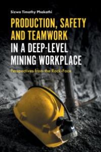 cover of the book Production, Safety and Teamwork in a Deep-Level Mining Workplace : Perspectives from the Rock-Face