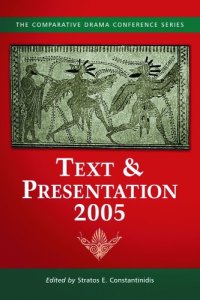 cover of the book Text & Presentation 2005 