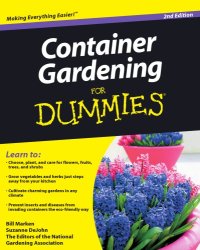 cover of the book Container Gardening For Dummies