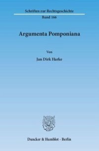 cover of the book Argumenta Pomponiana